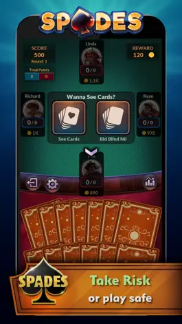 Game screenshot Spades - Offline apk