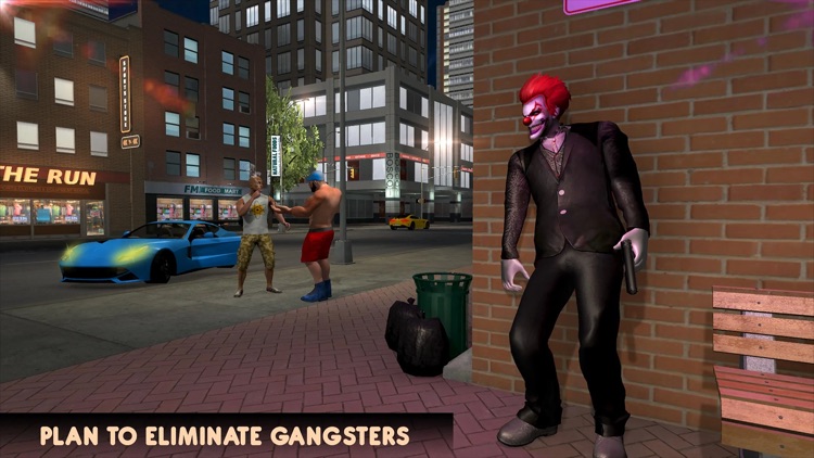 Killer Clown Bank Cash Robbery