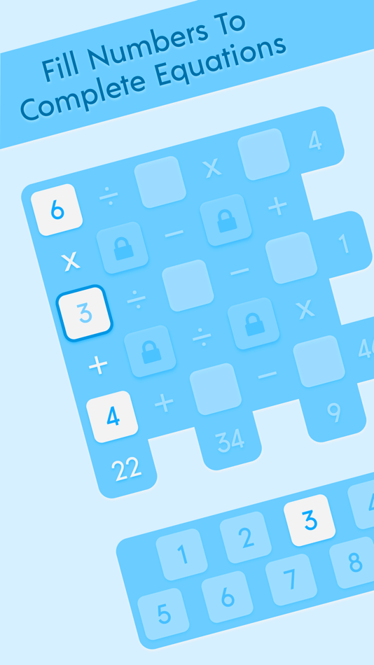 Mathology Puzzle Increase IQ - 1.1 - (iOS)