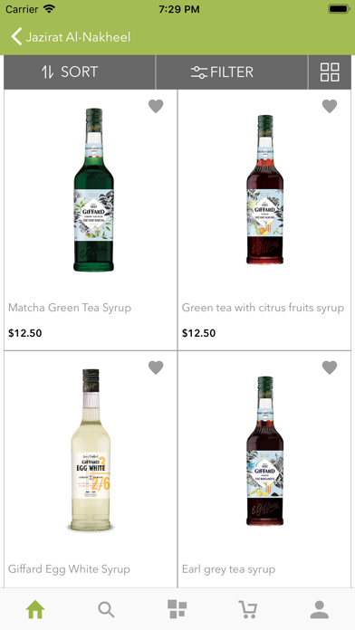 Jazirat Al-Nakheel iPhone screenshot 4 - Shopping app