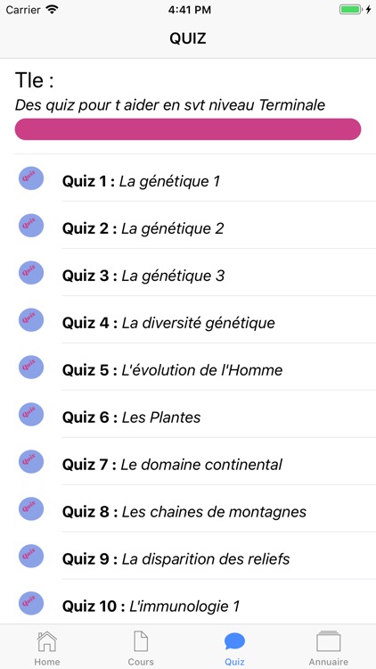 SVT Terminale S screenshot-3