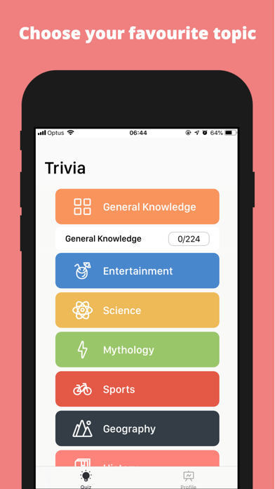 Screenshot #1 pour Trivia ONE | Best trivia game