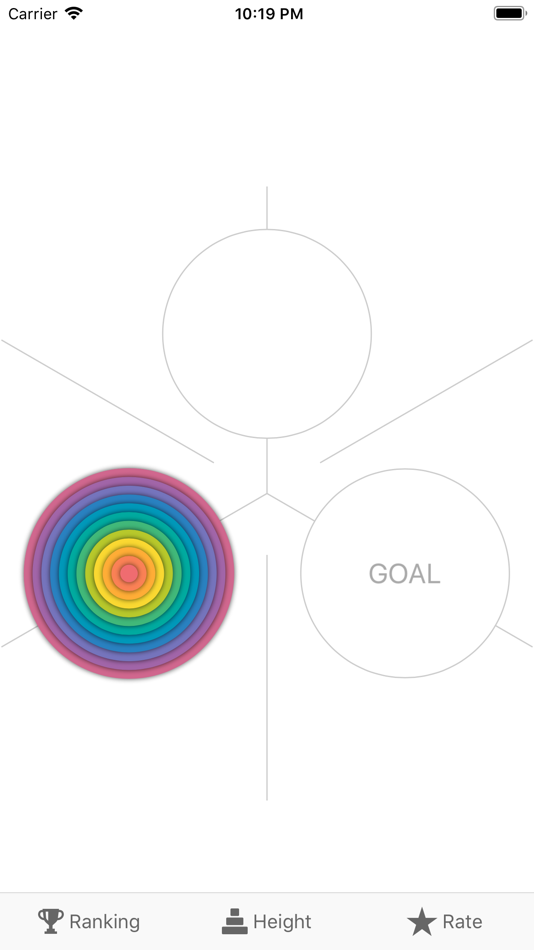 #5. Tower of Hanoi - Top View (iOS) By: Yutaka Kamoto