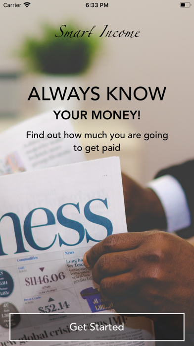 Smart Income iPhone screenshot 1 - Productivity app