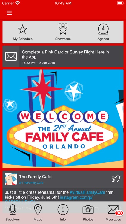 The Annual Family Cafe App