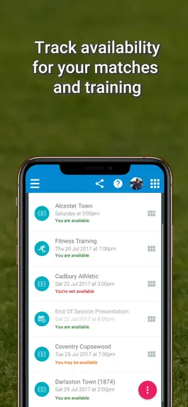 Game screenshot TeamStats - Football Team App hack