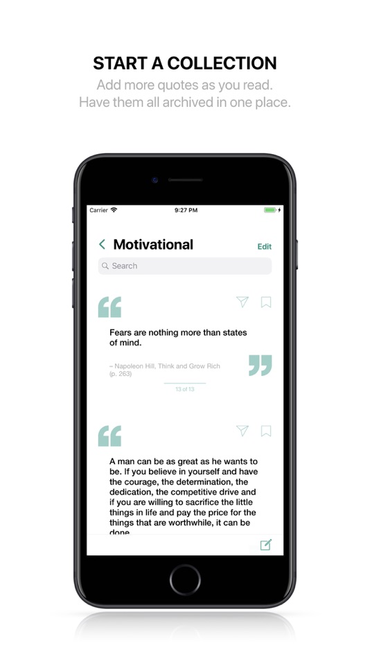 #7. QOTD: Read, Scan & Save Quotes (iOS) 게시자: Pascal Andraos