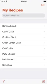 my recipes - cookbook iphone screenshot 2