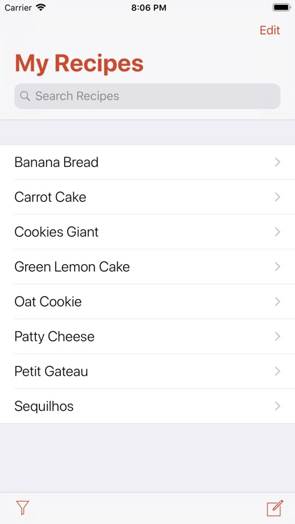 My Recipes - Cookbook