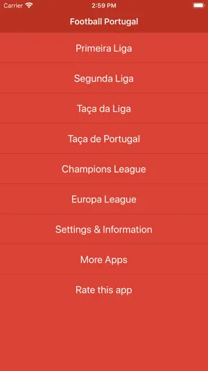 Football Portugal screenshot 1