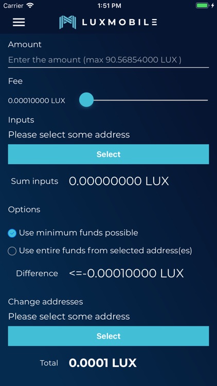LuxMobile - Lux Mobile Wallet screenshot-6