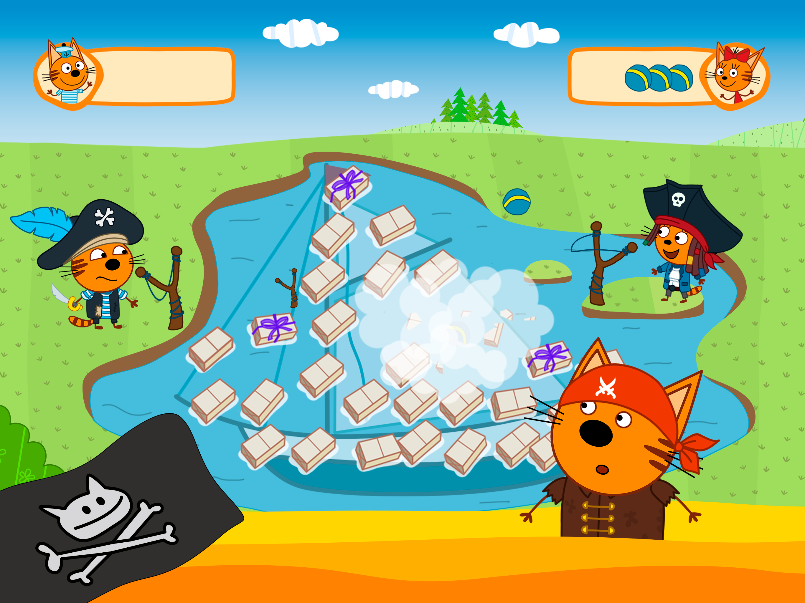 Kid-E-Cats: Pirate Treasure
