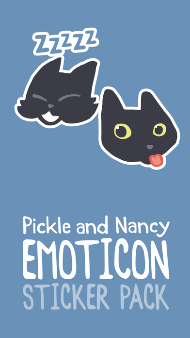Screenshot #1 pour Pickle and Nancy Emoticons