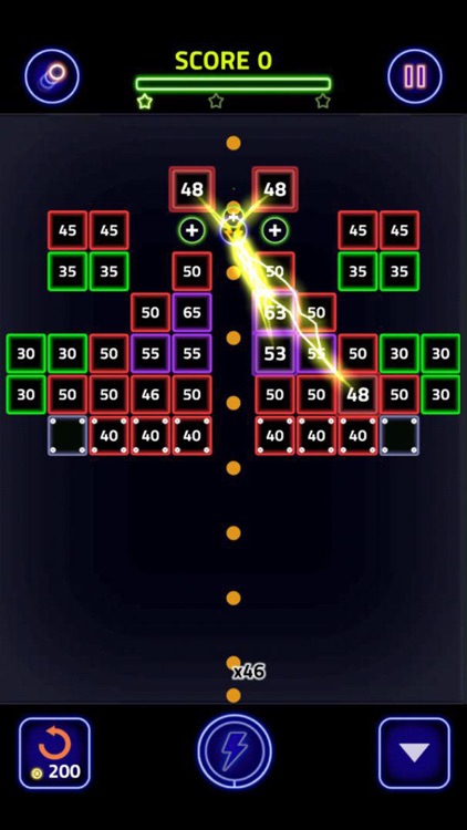 Brick Breaker Glow screenshot-4