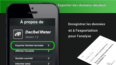 Screenshot #3 pour Decibel Meter Plus Pro