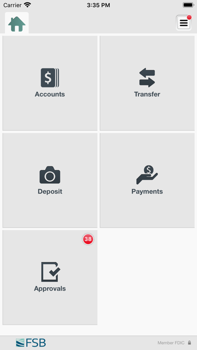 First Seacoast Bank Bizconnect Screenshot