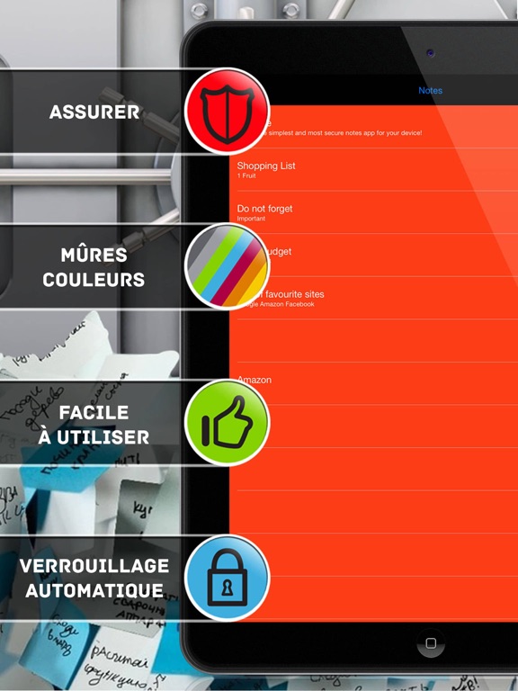 Screenshot #5 pour Notes sûres Pro