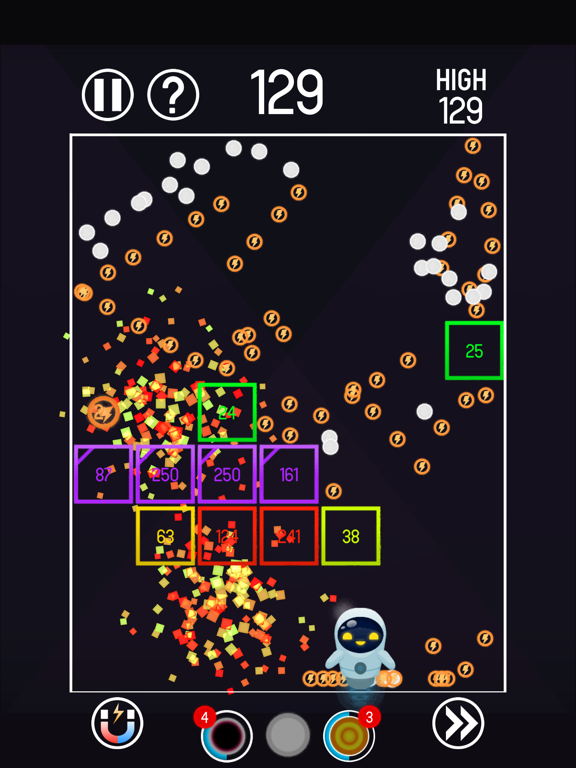 Screenshot #6 pour Noona: Swipe Brick Breaker