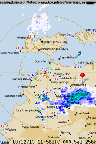 Rain Radar Australia screenshot 2