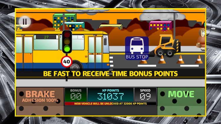 City Bus Driving Simulator 2D