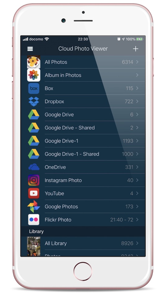 #1. Cloud Photo Viewer: Cast to TV (iOS) 由: shinichirou ishino