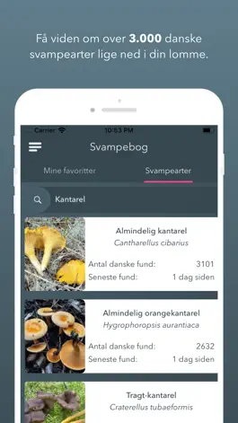 Game screenshot Danmarks svampeatlas mod apk