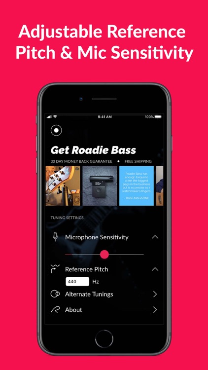 Bass Tuner by Roadie screenshot-6