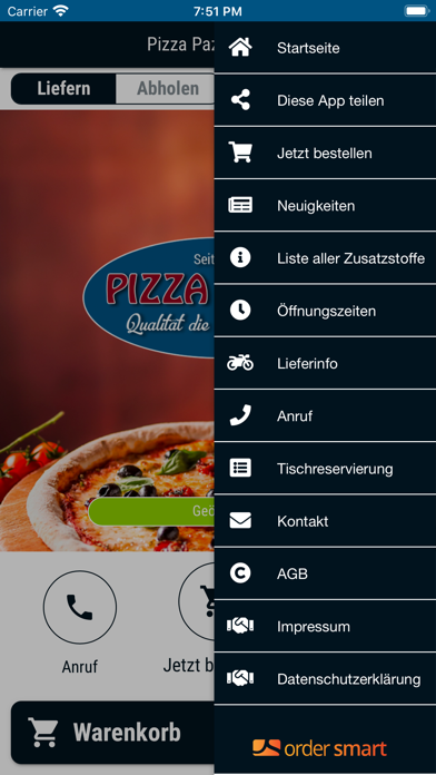Screenshot #3 pour Pizza Pazza Lieferservice