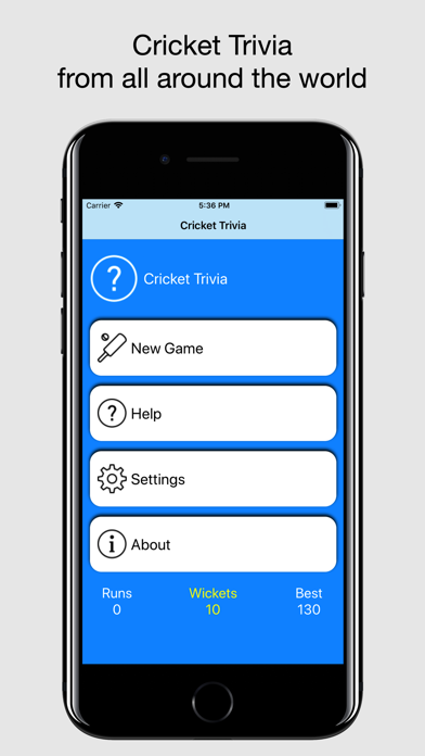 Cricket Trivia - Quiz Gameのおすすめ画像1