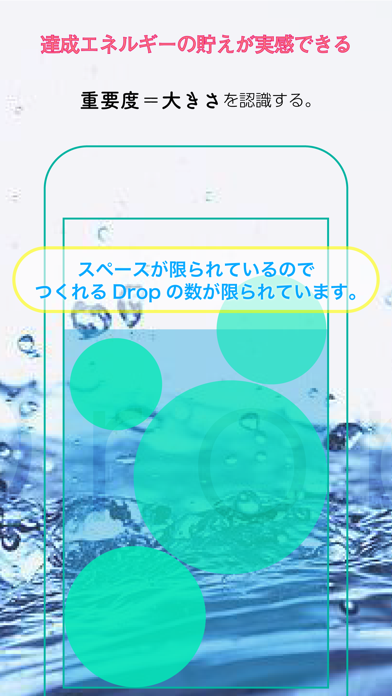 WaterDrops One 完了タスクが水に変わりスッキリのおすすめ画像4