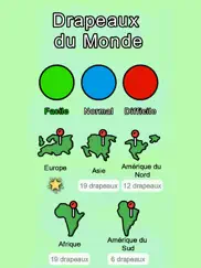 test des drapeaux du monde iPad Captures Décran 2