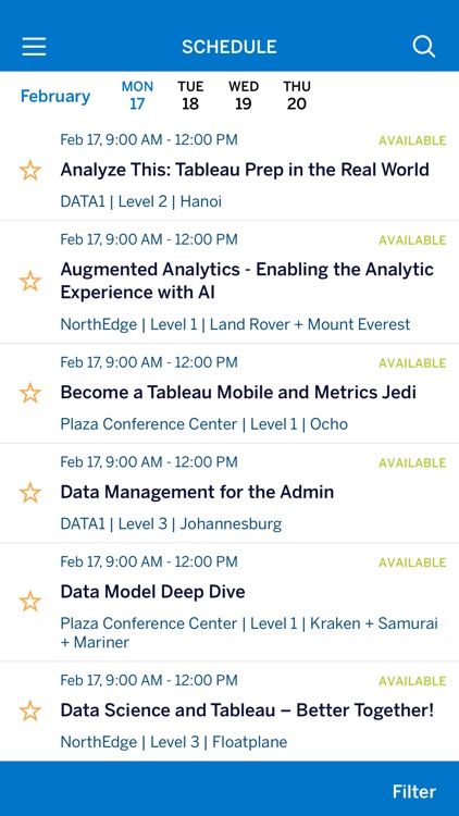 Tableau Conferences screenshot-3