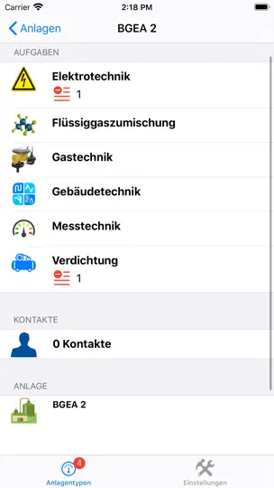 Screenshot von MySMS auf dem iPhone 4