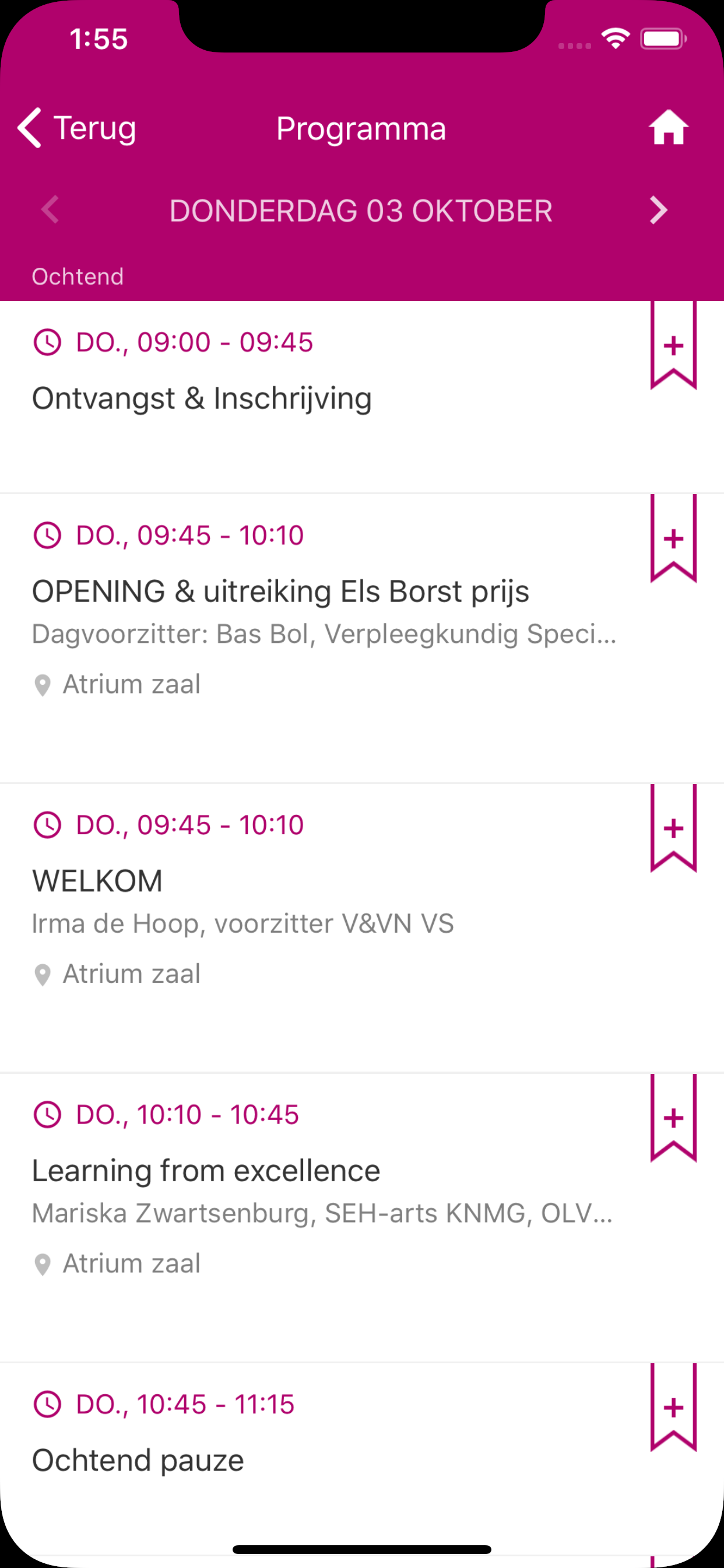 Jaarcongres V&VN VS screenshot 5