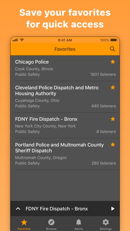 Scanner Radio: Police & Fire screenshot-3