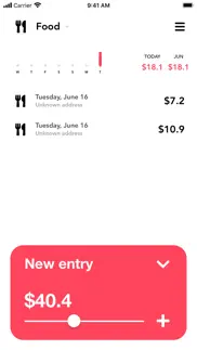 expense tracker - budget app iphone screenshot 2