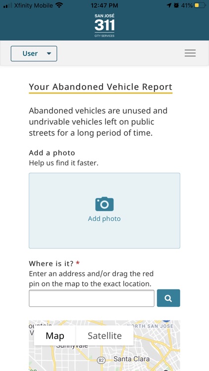 San José 311 screenshot-3