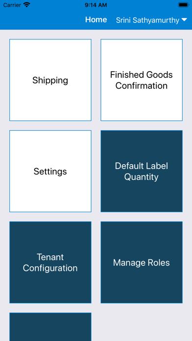 Warehouse Manager Screenshot