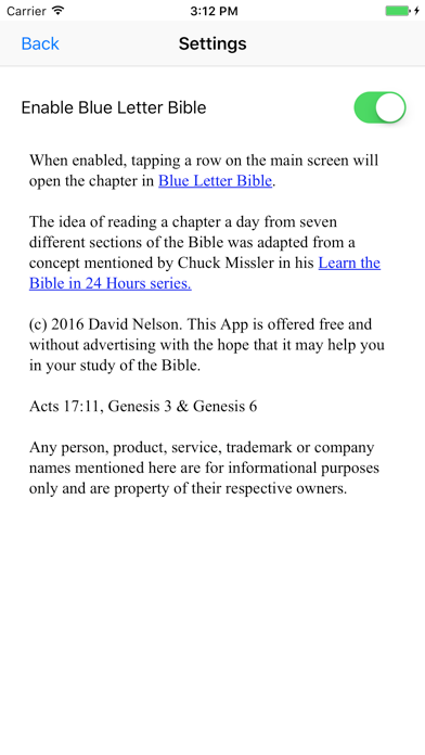 Screenshot #3 pour Berean Tracker