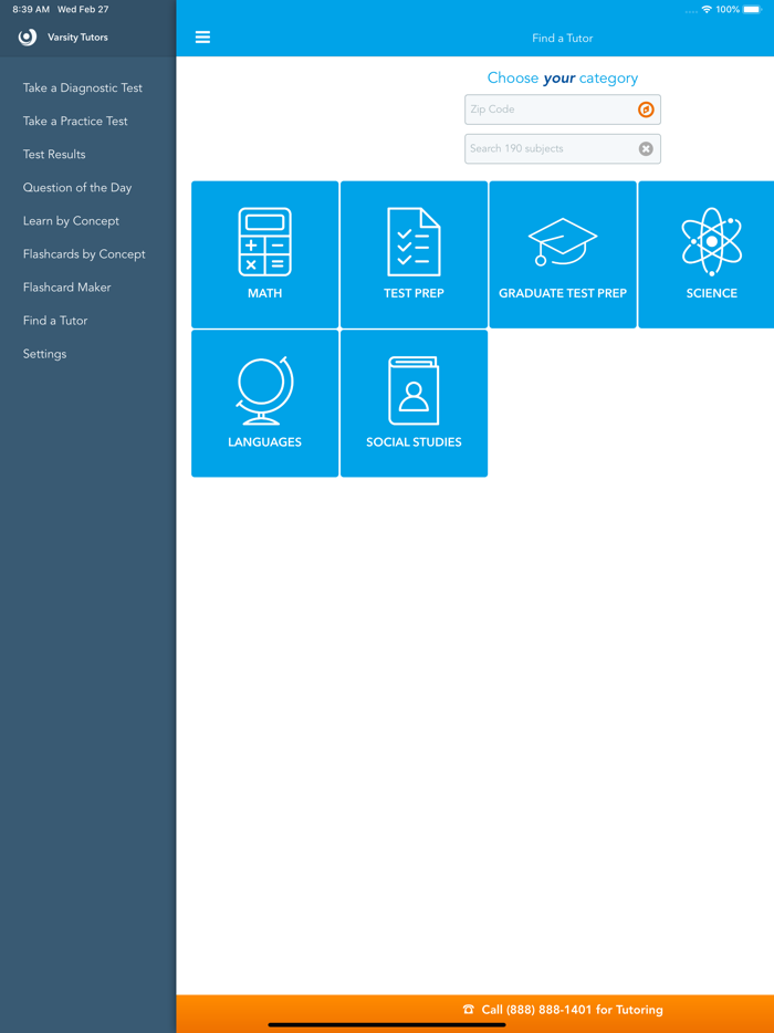 Practice Test Prep and Quizzes