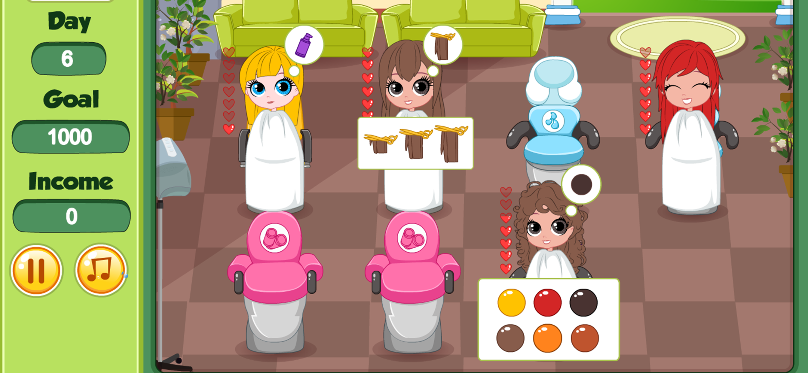 Beauty hair salon management