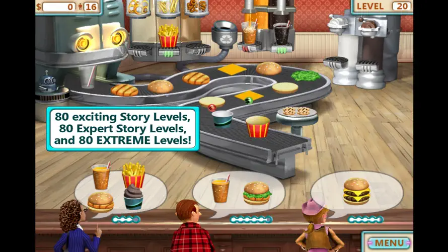 Burger Shop Deluxe screenshot 1