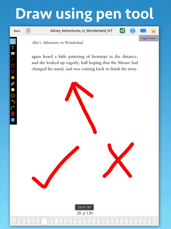 PDF Markup & Annotation Maker iPad screenshot 9 - Business app