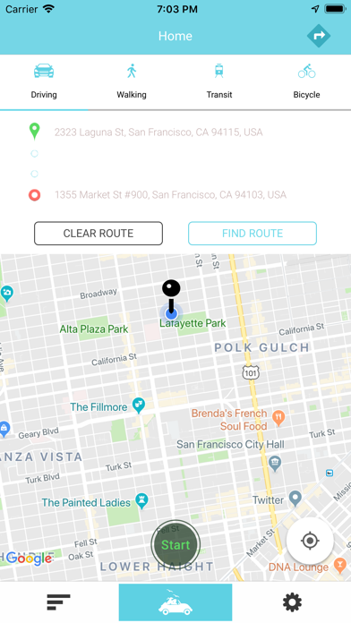 Screenshot #1 pour Track n Travel