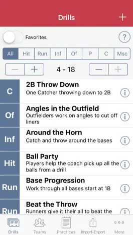 Game screenshot Practice Planner - Baseball apk
