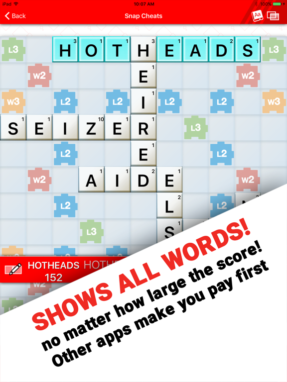 Screenshot #5 pour Snap Cheats for Wordfeud Cheat