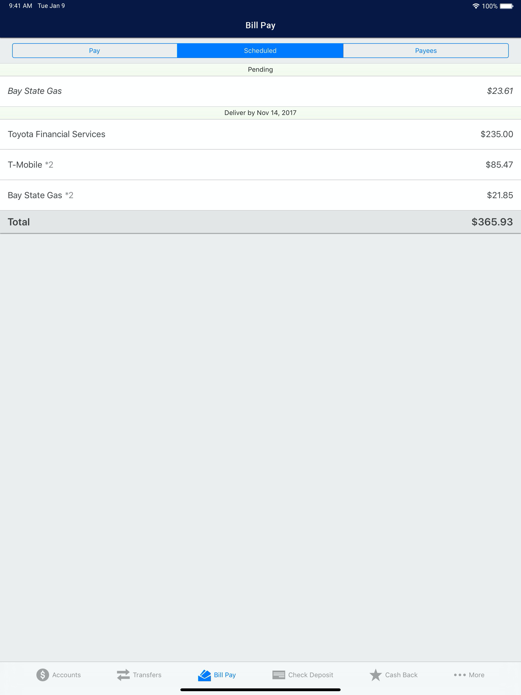 FNBT & FCB Mobile screenshot 7