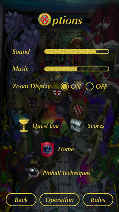 Screenshot #3 pour Pinball Crystal Caliburn II