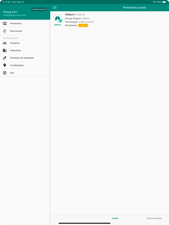 Screenshot #6 pour RESPIG Monitor