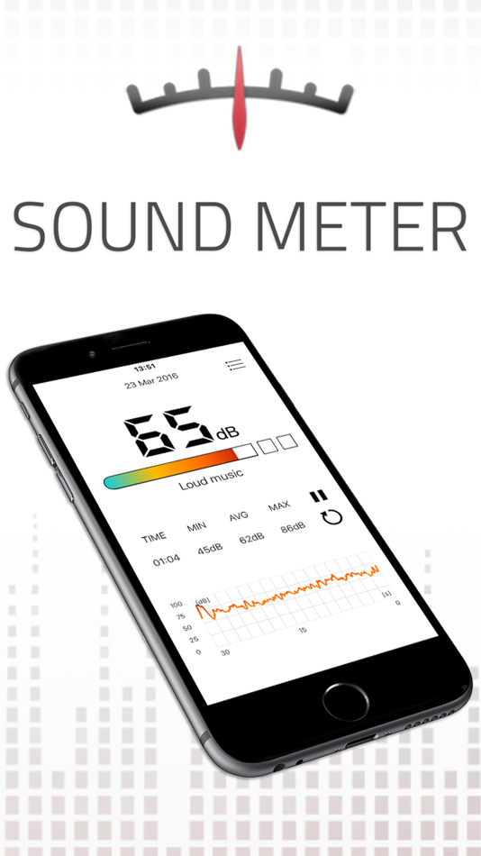 Sound Meter HQ - 1.6 - (iOS)